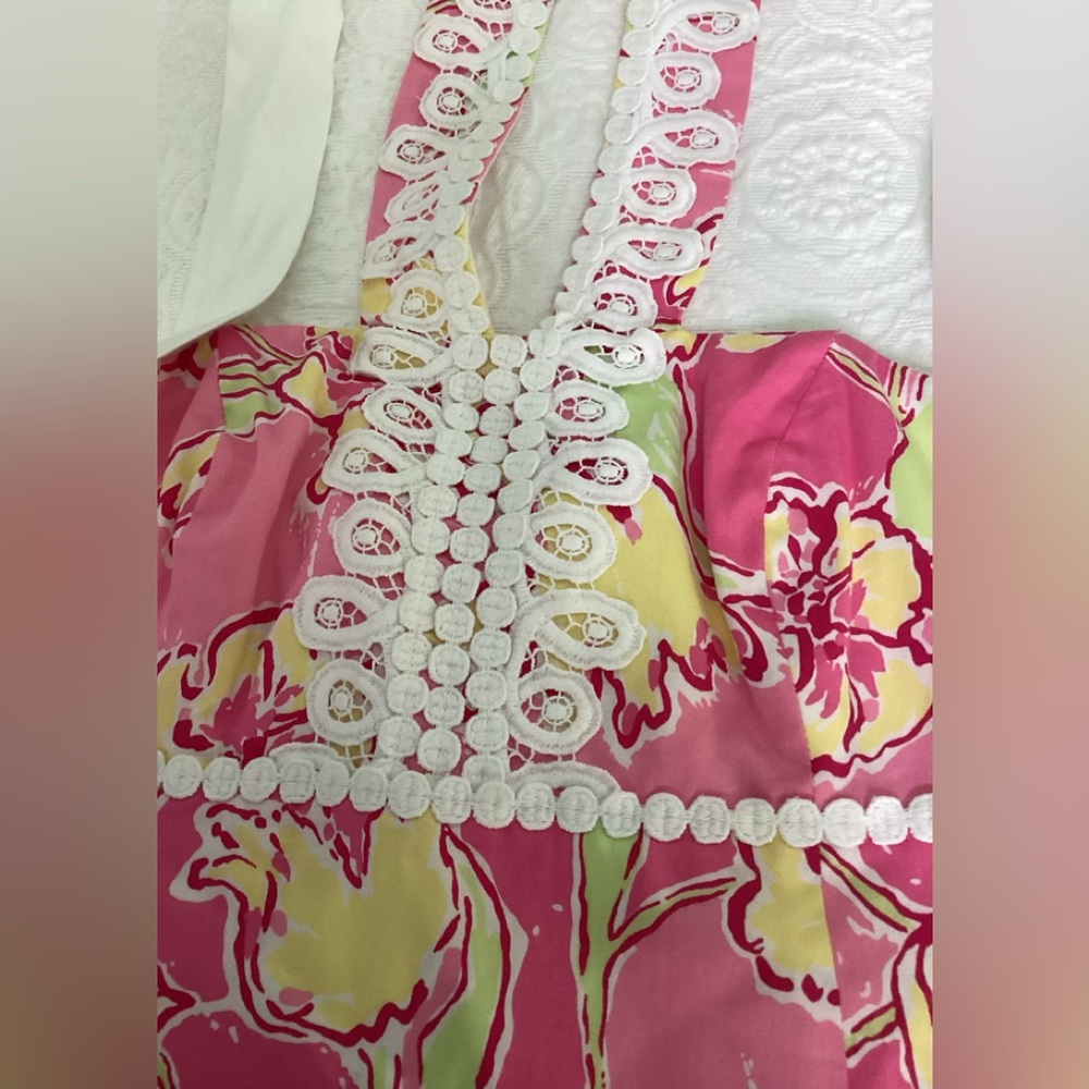 Vintage Pink LillyPulitzer halter dress